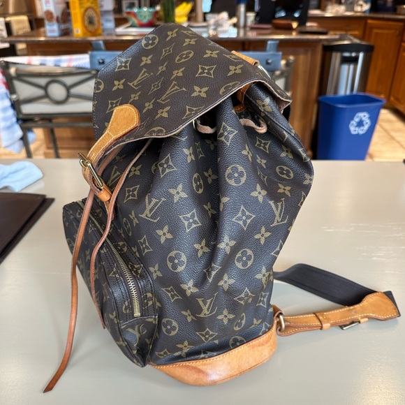 Louis Vuitton Brown Monogram Backpack - Picture 2 of 15